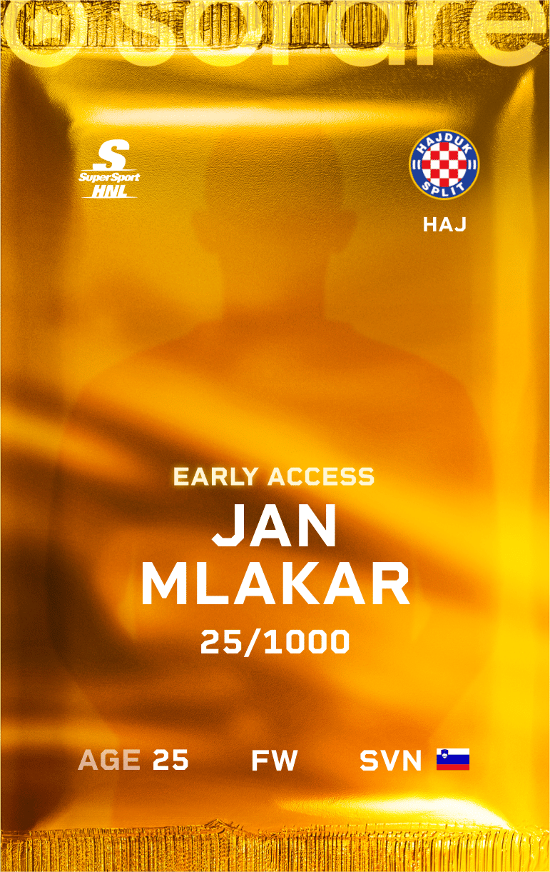 Jan Mlakar 2024-25 • Limited 25/1000