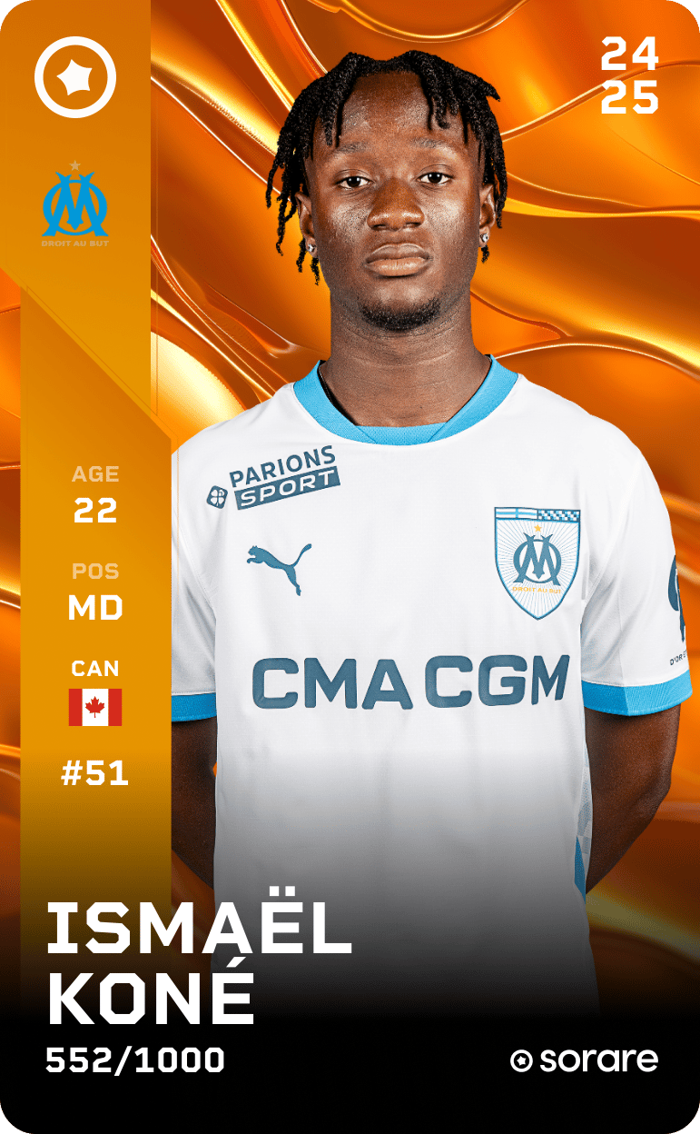 Ismaël Koné 2024-25 • Limited 552/1000
