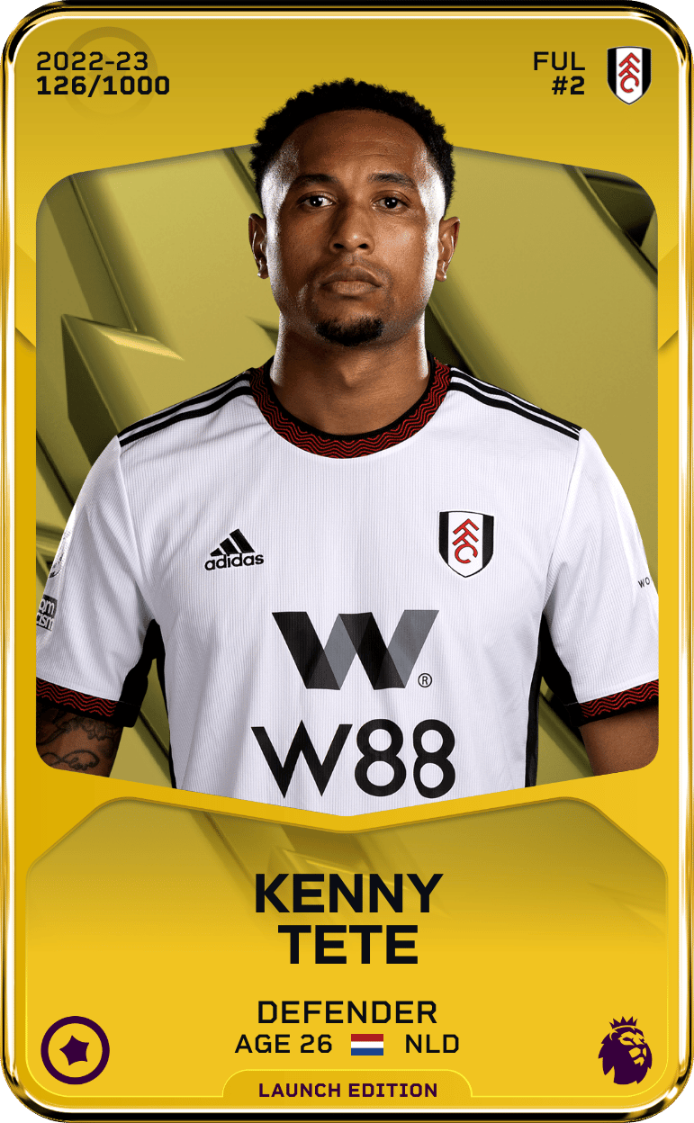 Kenny Tete 2022-23 • Limited 126/1000