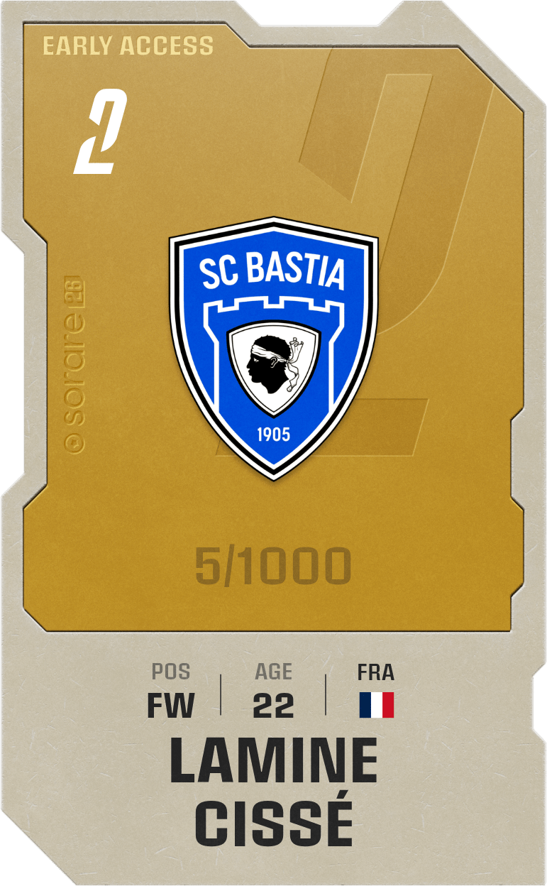 Lamine Cissé 2025-26 • Limited 5/1000