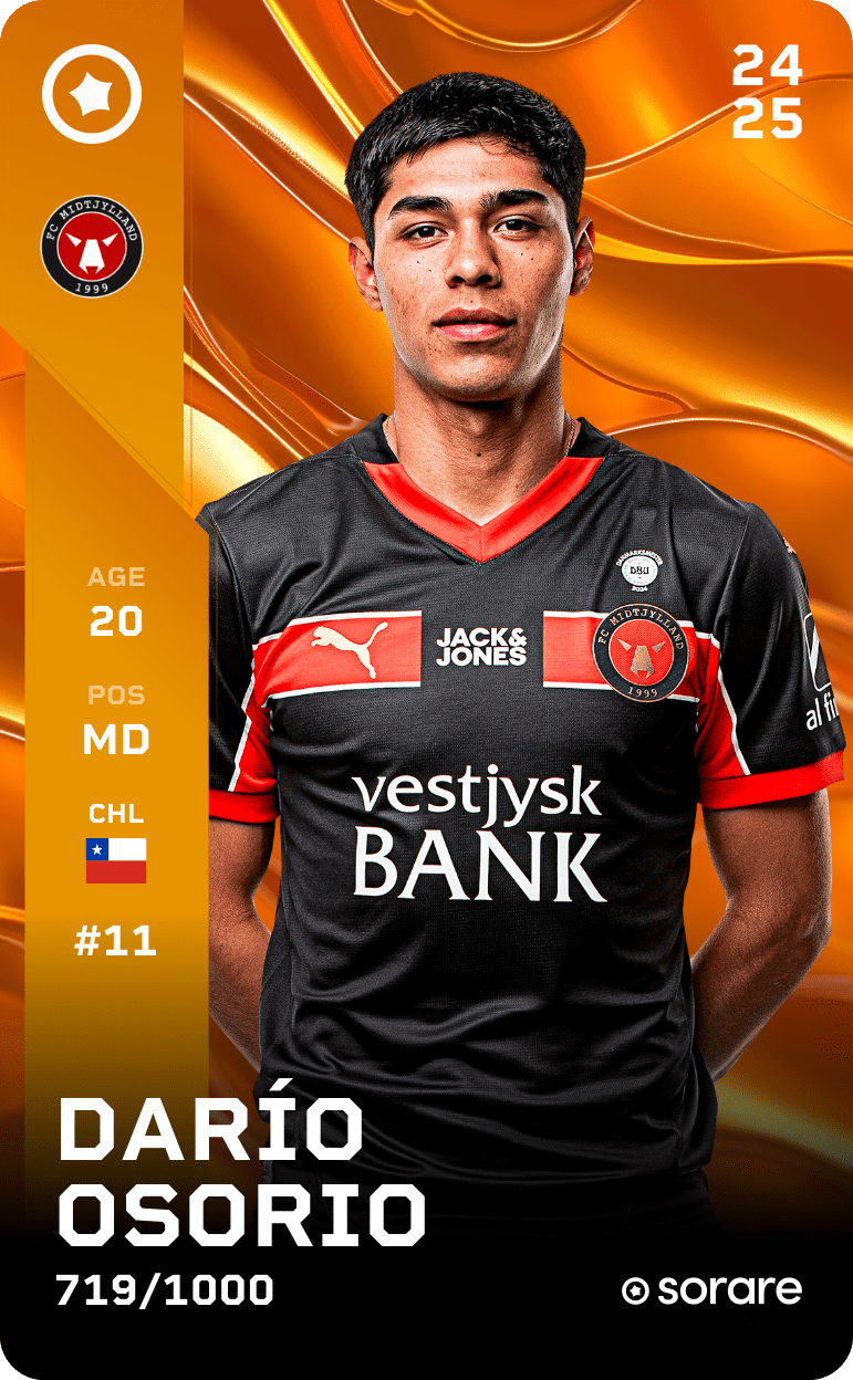 Darío Osorio 2024-25 • Limited 719/1000
