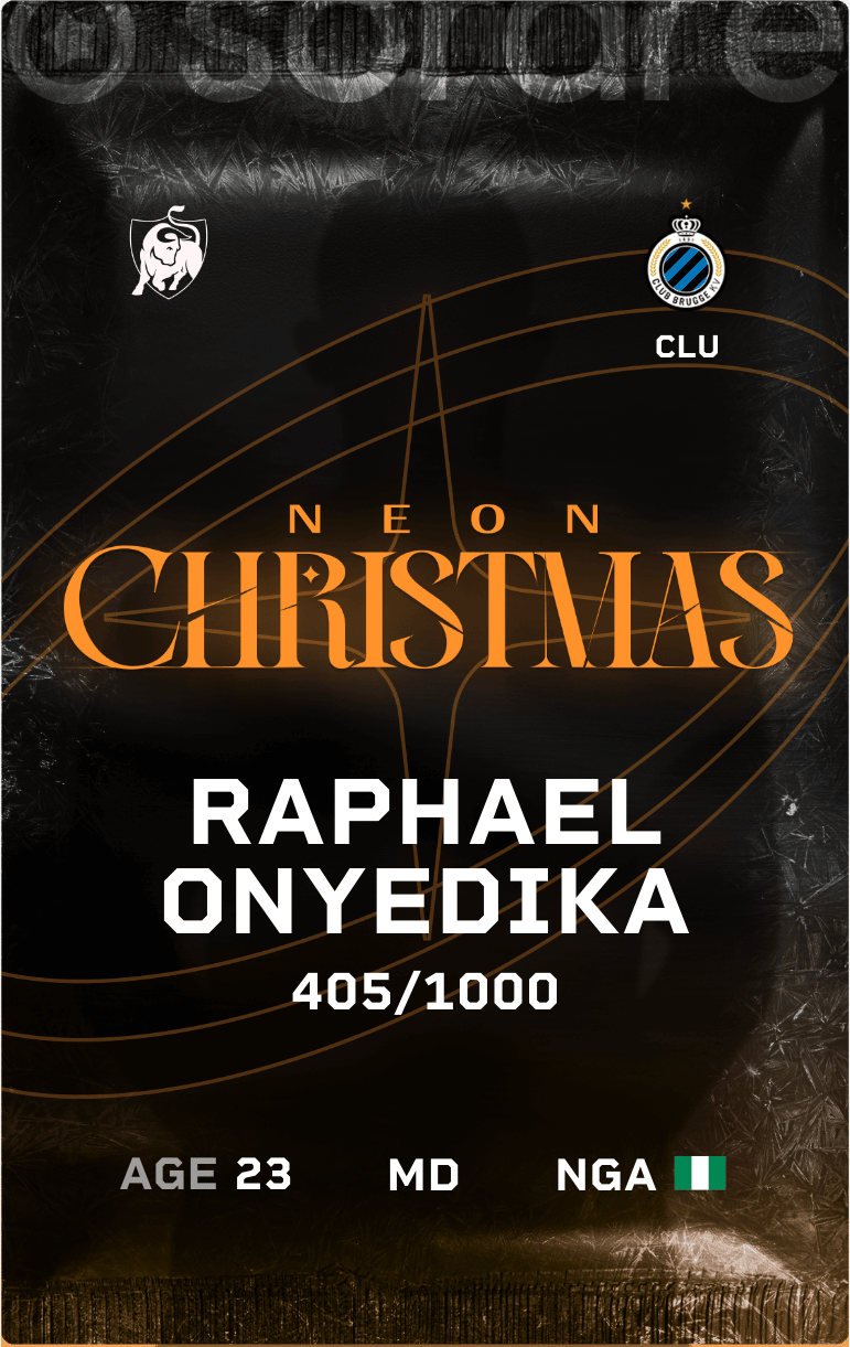 Raphael Onyedika 2024-25 • Limited 405/1000