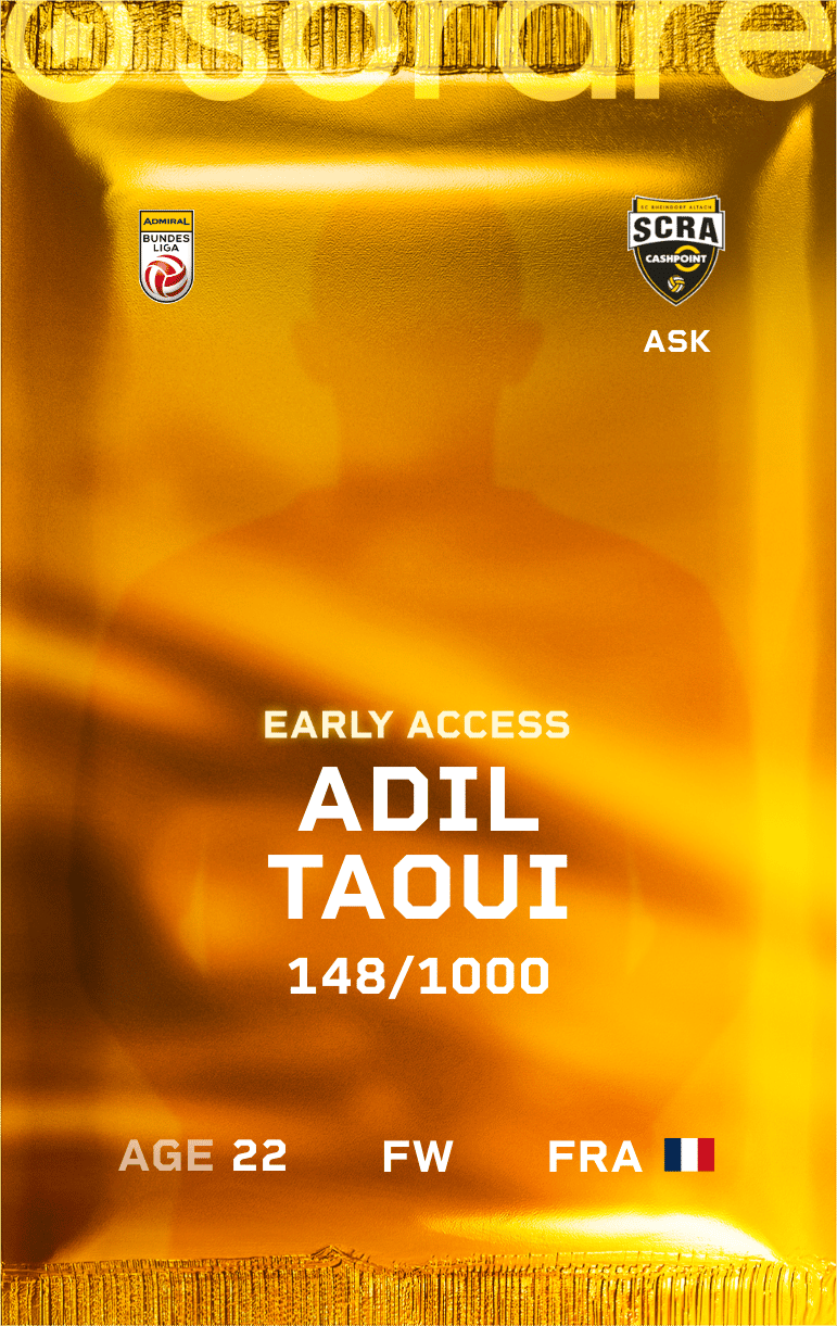 Adil Taoui 2024-25 • Limited 148/1000