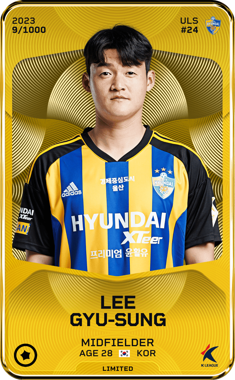 Lee Gyu-Sung 2023-24 • Limited 9/1000