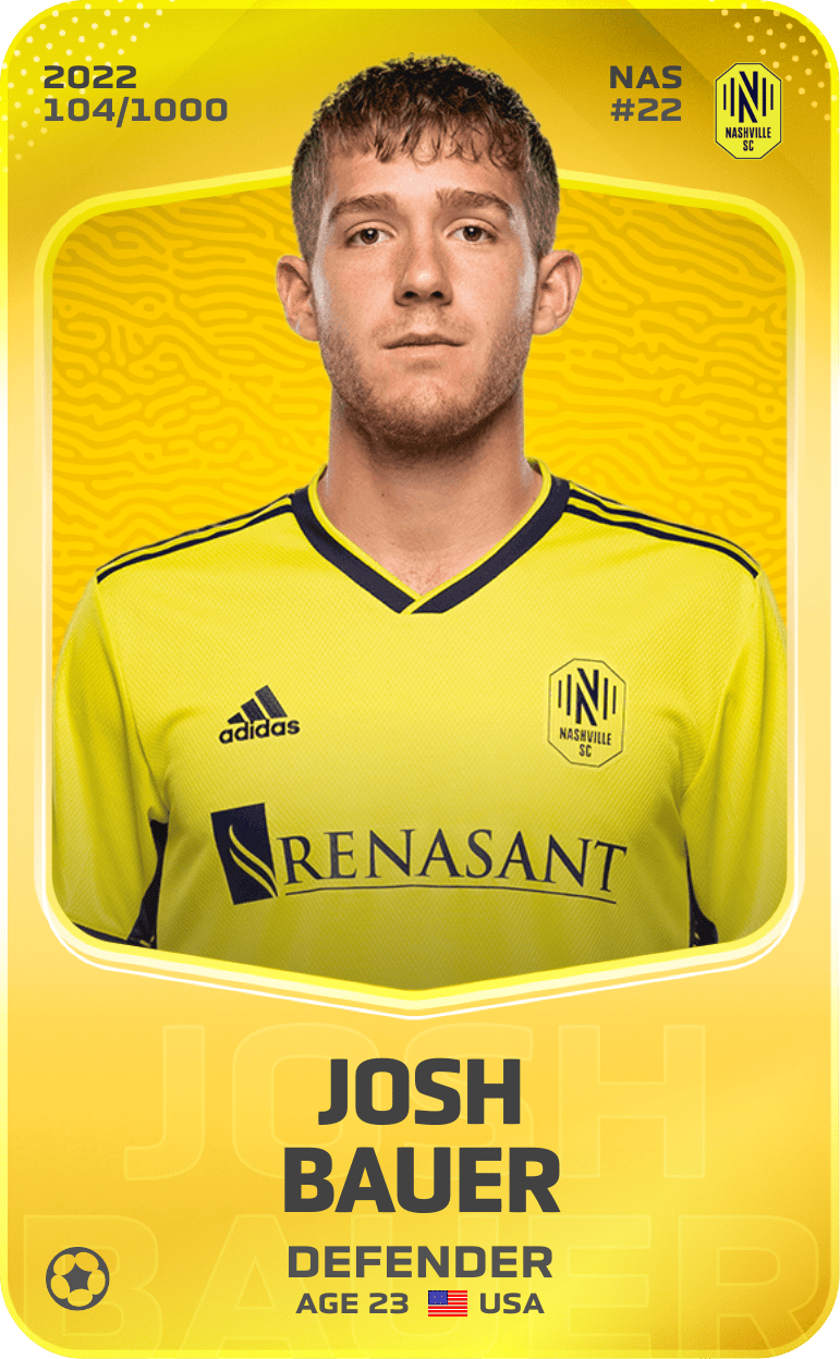 Josh Bauer 2022-23 • Limited 104/1000