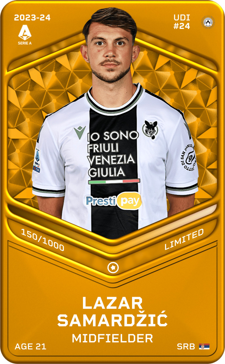Lazar Samardžić 2023-24 • Limited 150/1000