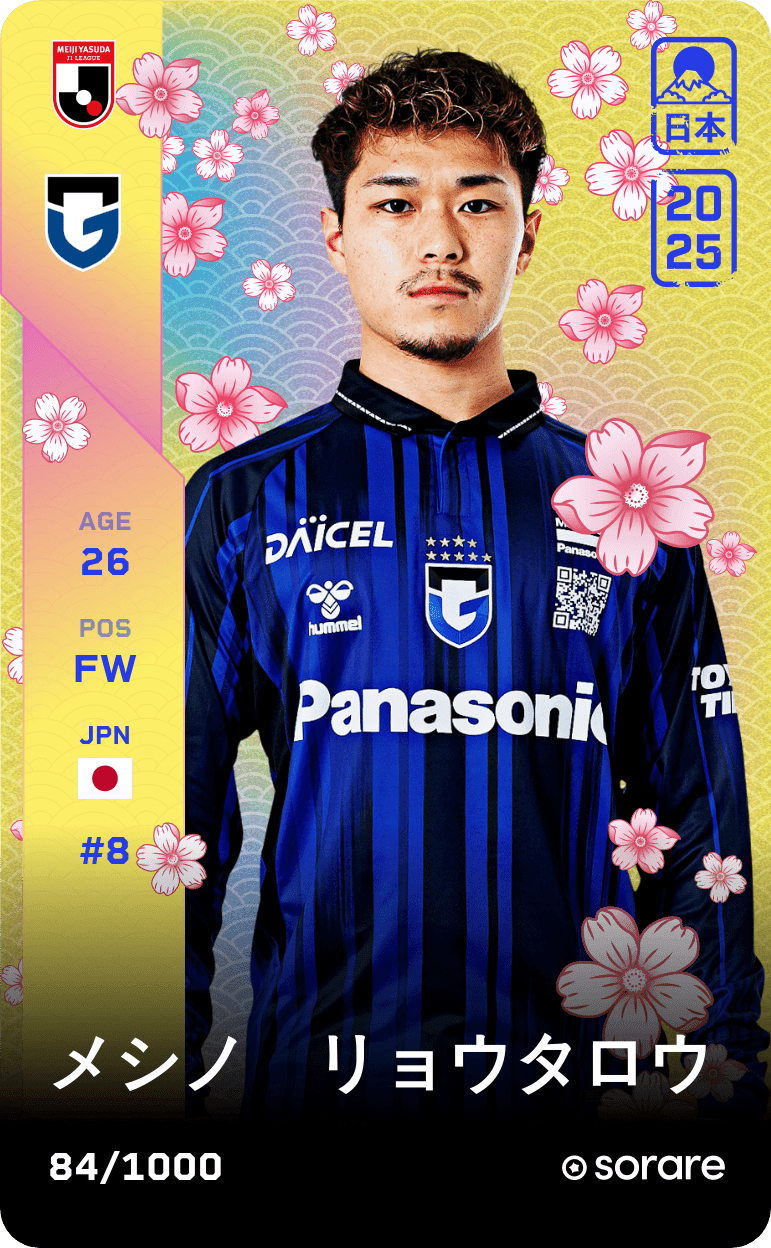 Ryotaro Meshino 2025-26 • Limited 84/1000