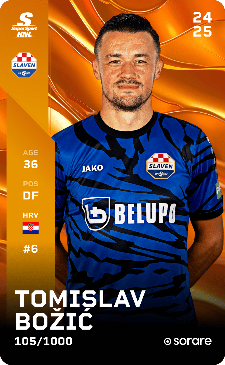 Tomislav Božić 2024-25 • Limited 105/1000