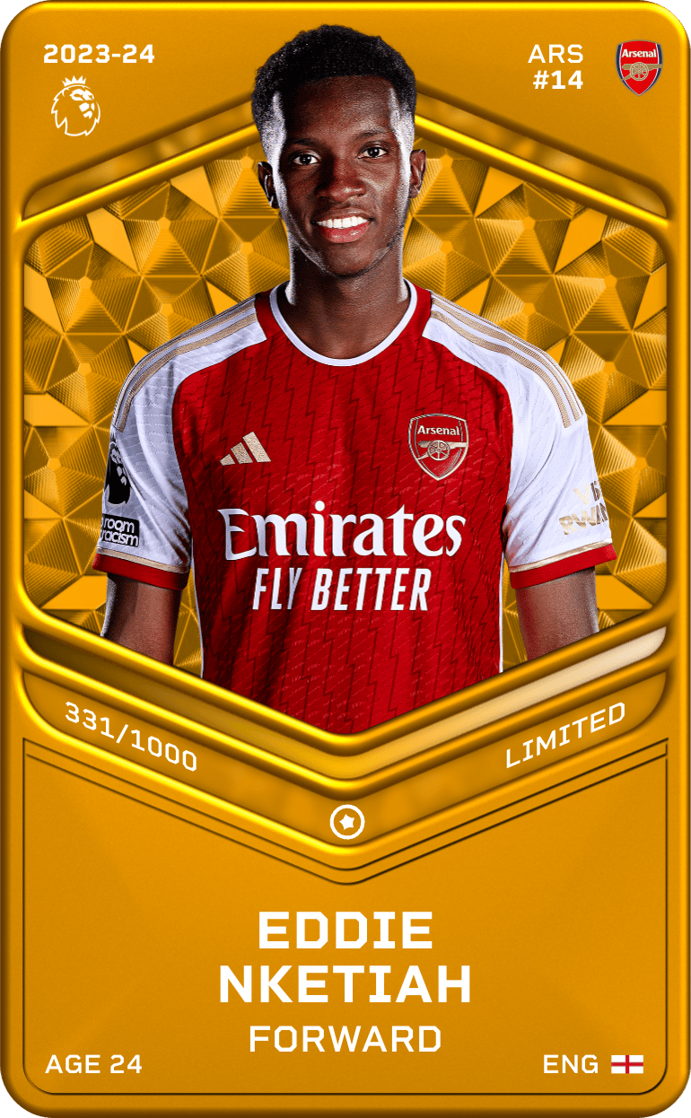 Eddie Nketiah 2023-24 • Limited 331/1000