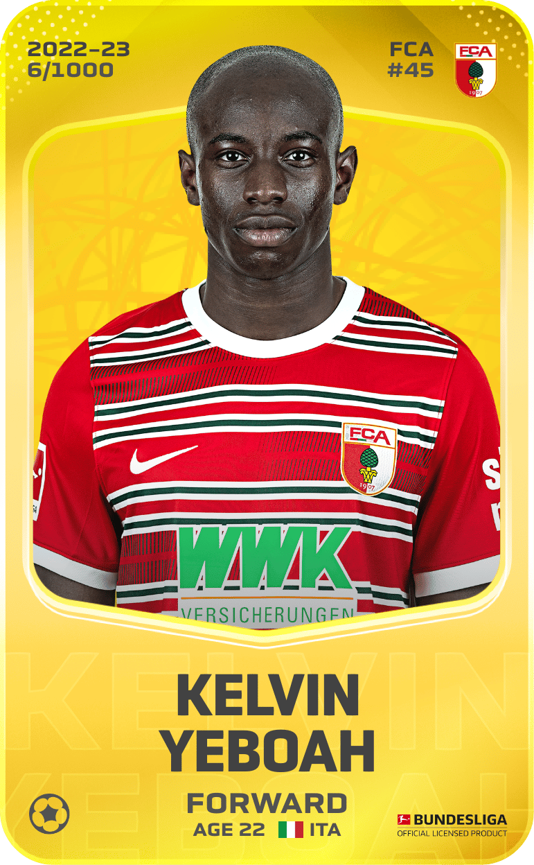 Kelvin Yeboah 2022-23 • Limited 6/1000