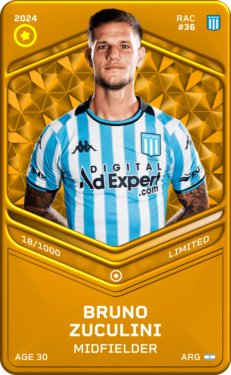 Bruno Zuculini 2024-25 • Limited 18/1000