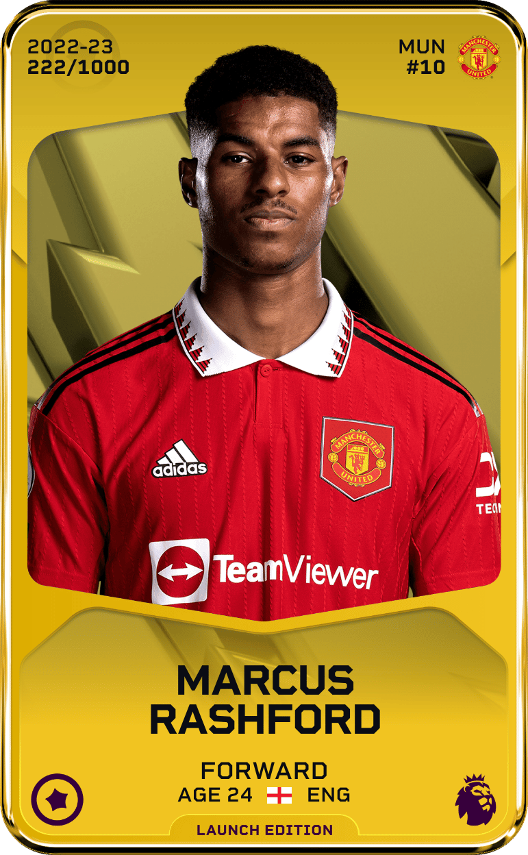 Marcus Rashford 2022-23 • Limited 222/1000