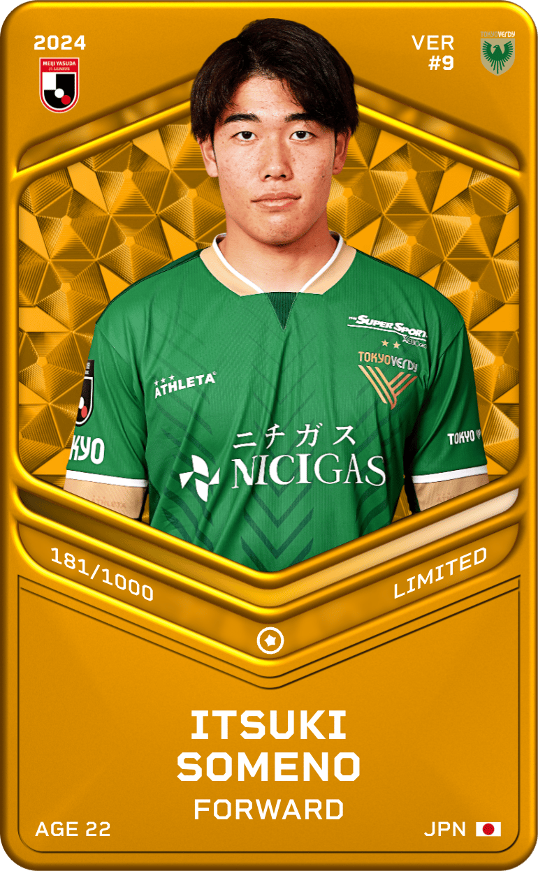 Itsuki Someno 2024-25 • Limited 181/1000