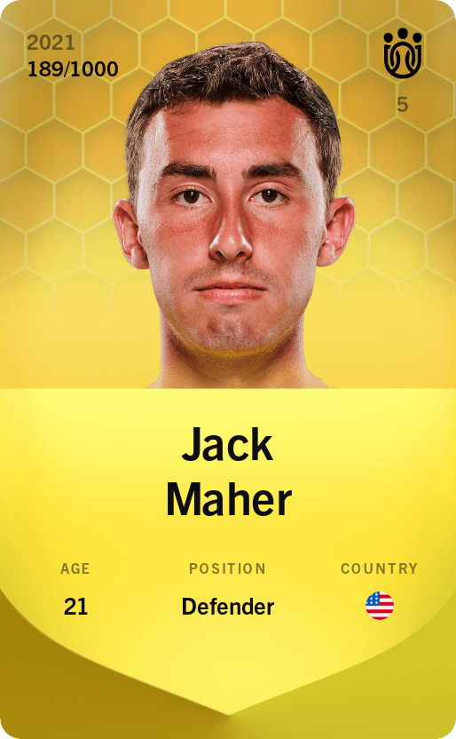 Jack Maher 2021-22 • Limited 189/1000
