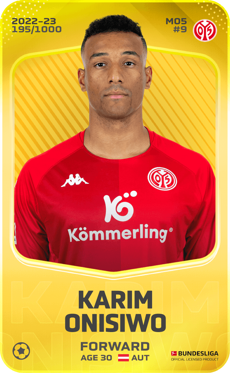 Karim Onisiwo 2022-23 • Limited 195/1000