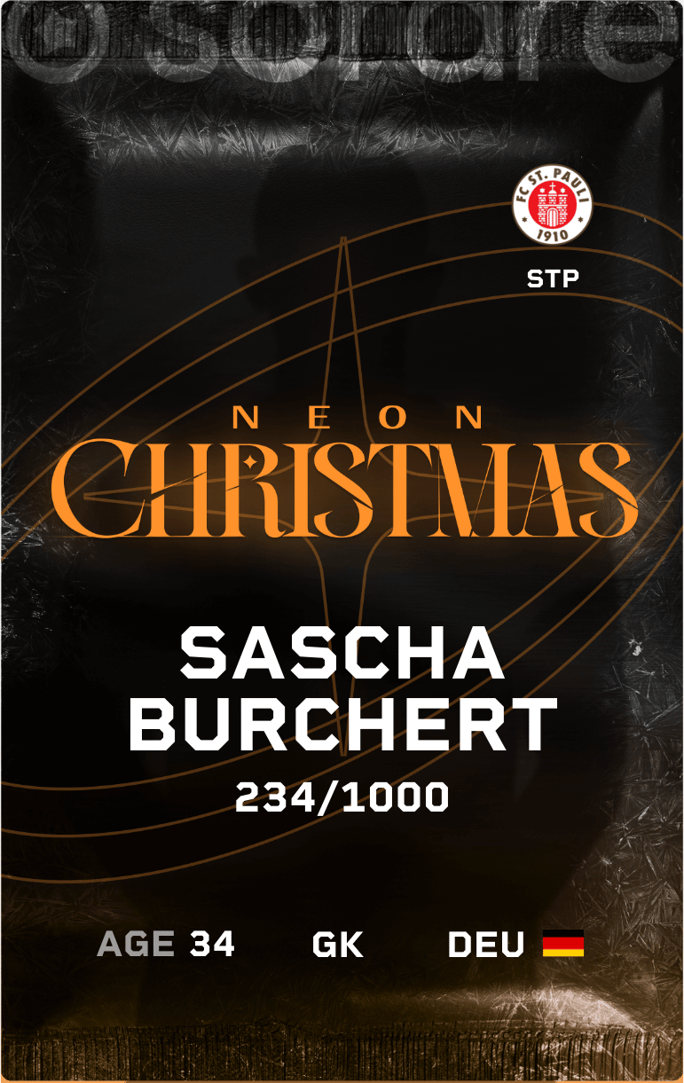 Sascha Burchert 2024-25 • Limited 234/1000