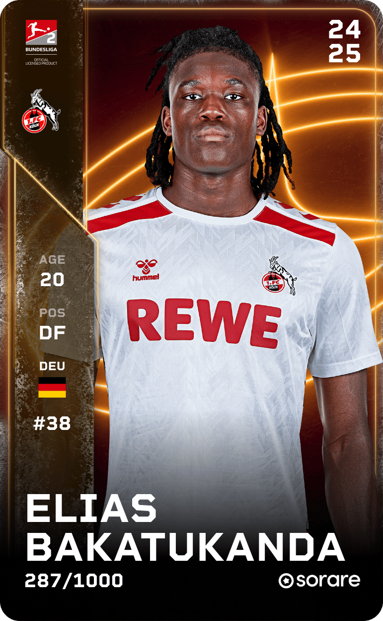 Elias Bakatukanda 2024-25 • Limited 287/1000