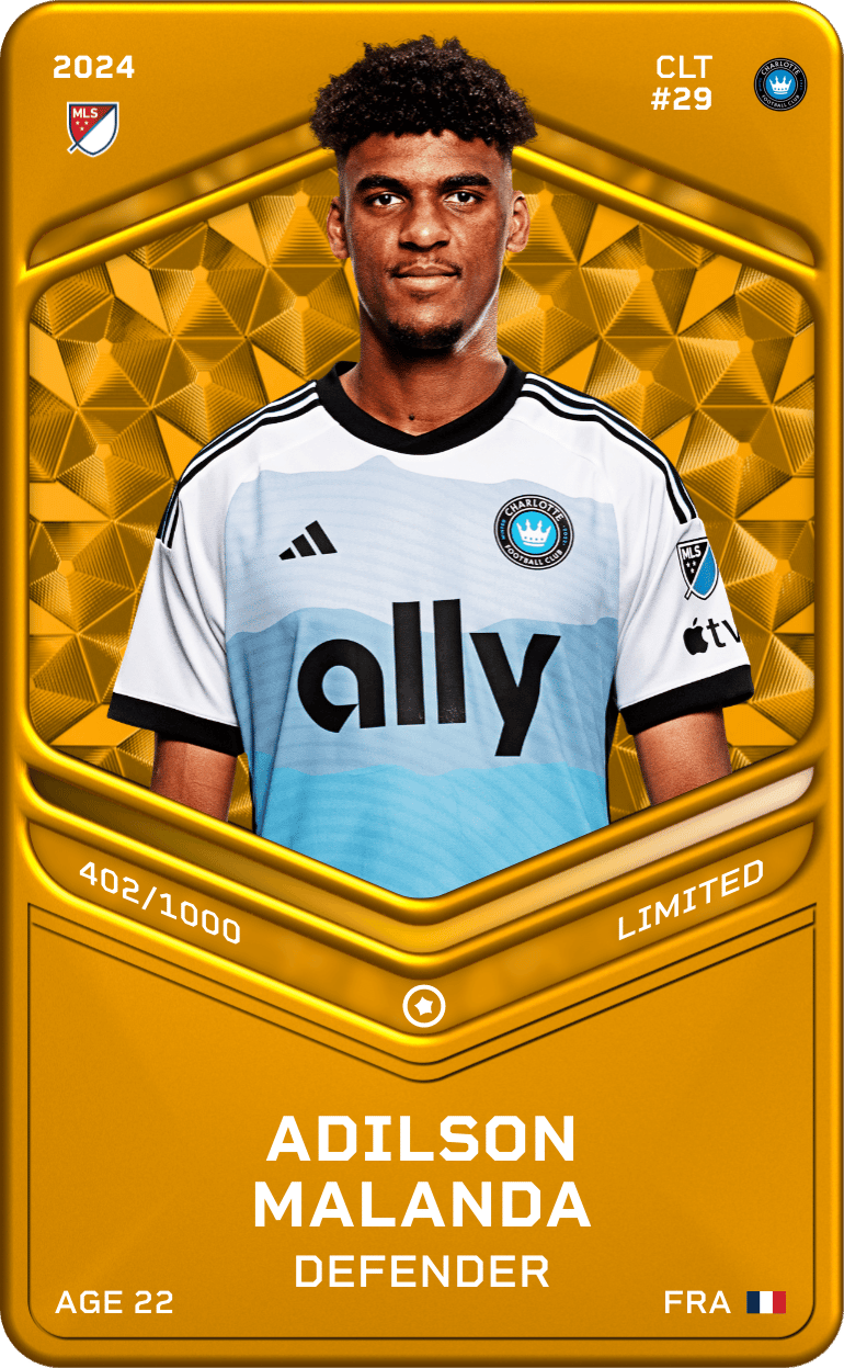 Adilson Malanda 2024-25 • Limited 402/1000