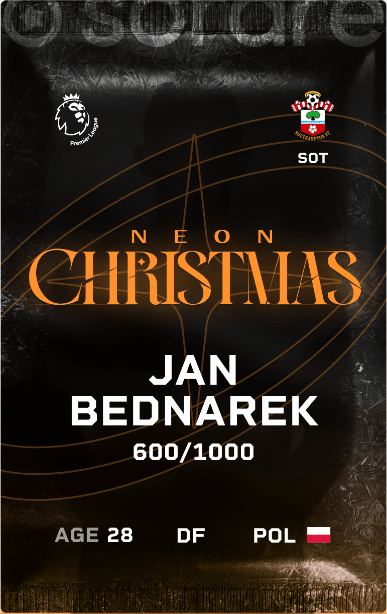 Jan Bednarek 2024-25 • Limited 600/1000