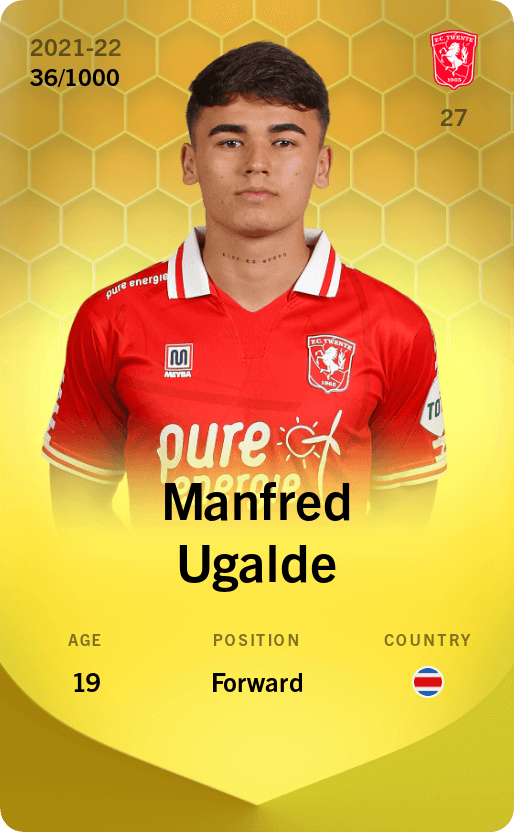 Manfred Ugalde 2021-22 • Limited 36/1000