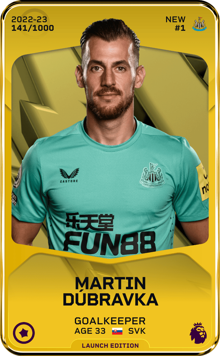 Martin Dúbravka 2022-23 • Limited 141/1000