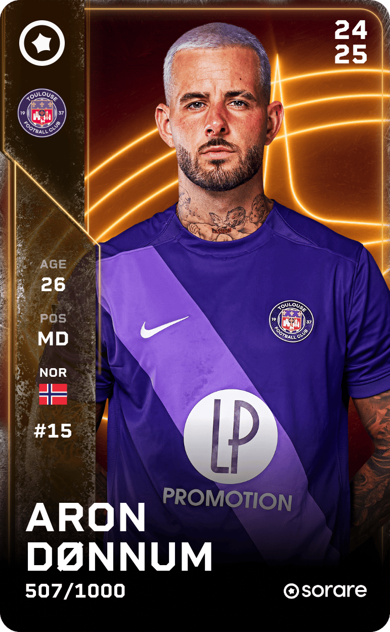 Aron Dønnum 2024-25 • Limited 507/1000