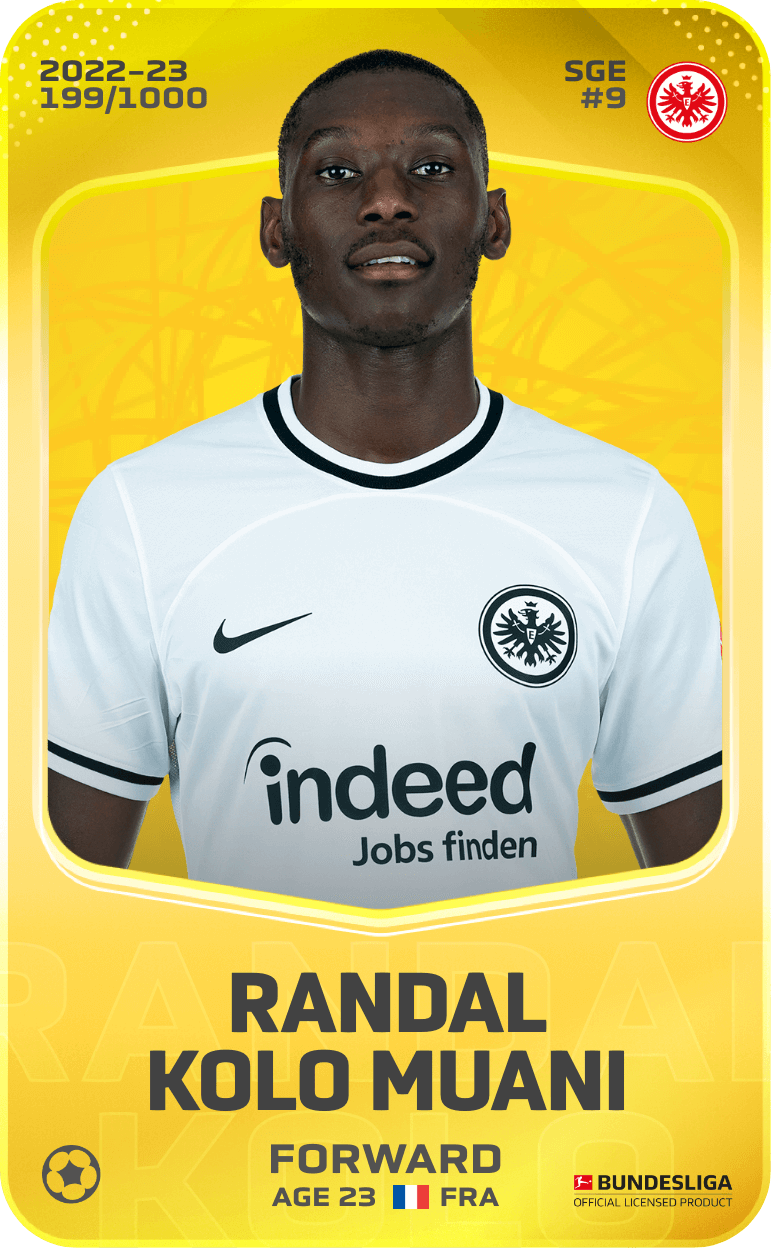 Randal Kolo Muani 2022-23 • Limited 199/1000