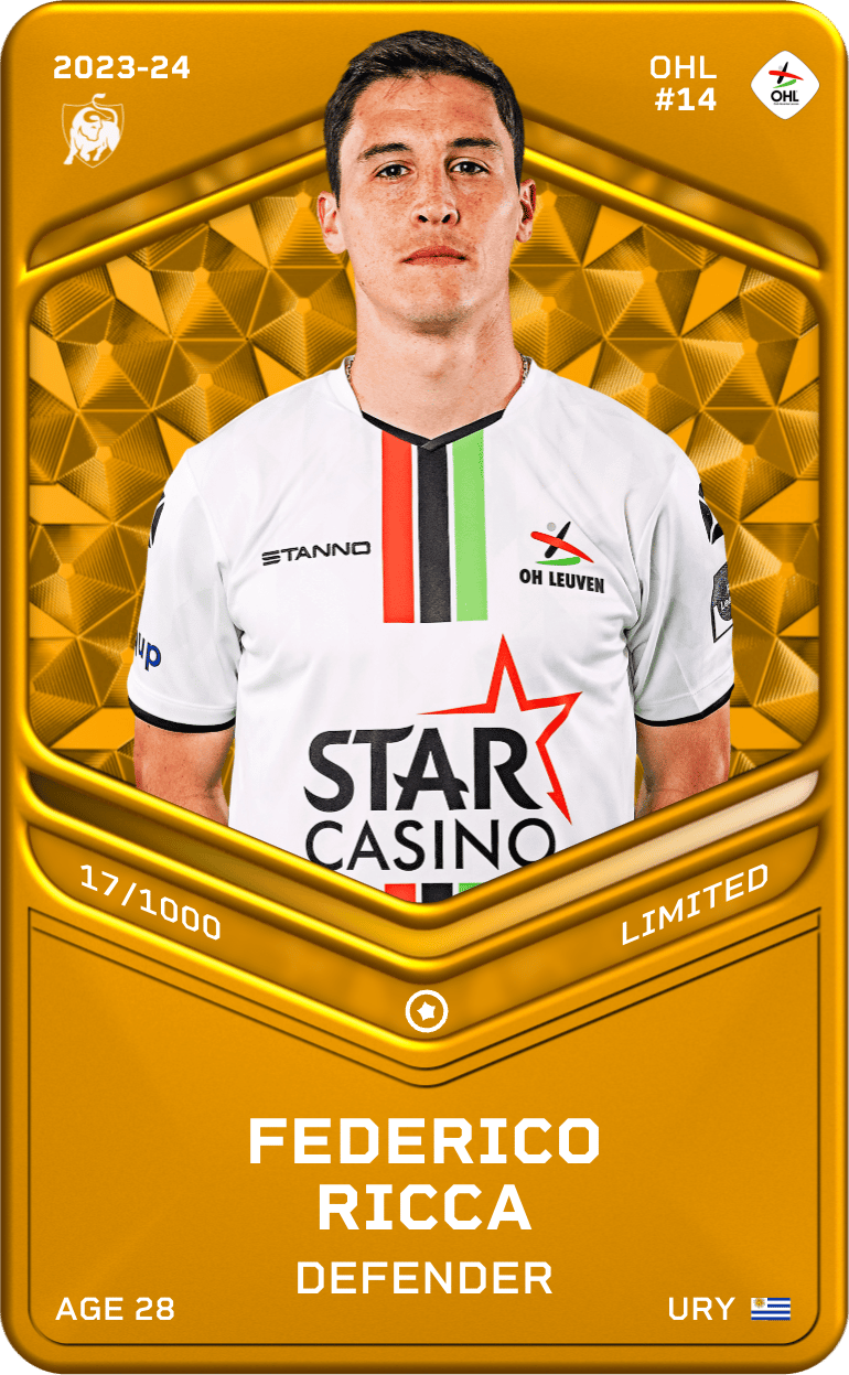 Federico Ricca 2023-24 • Limited 17/1000