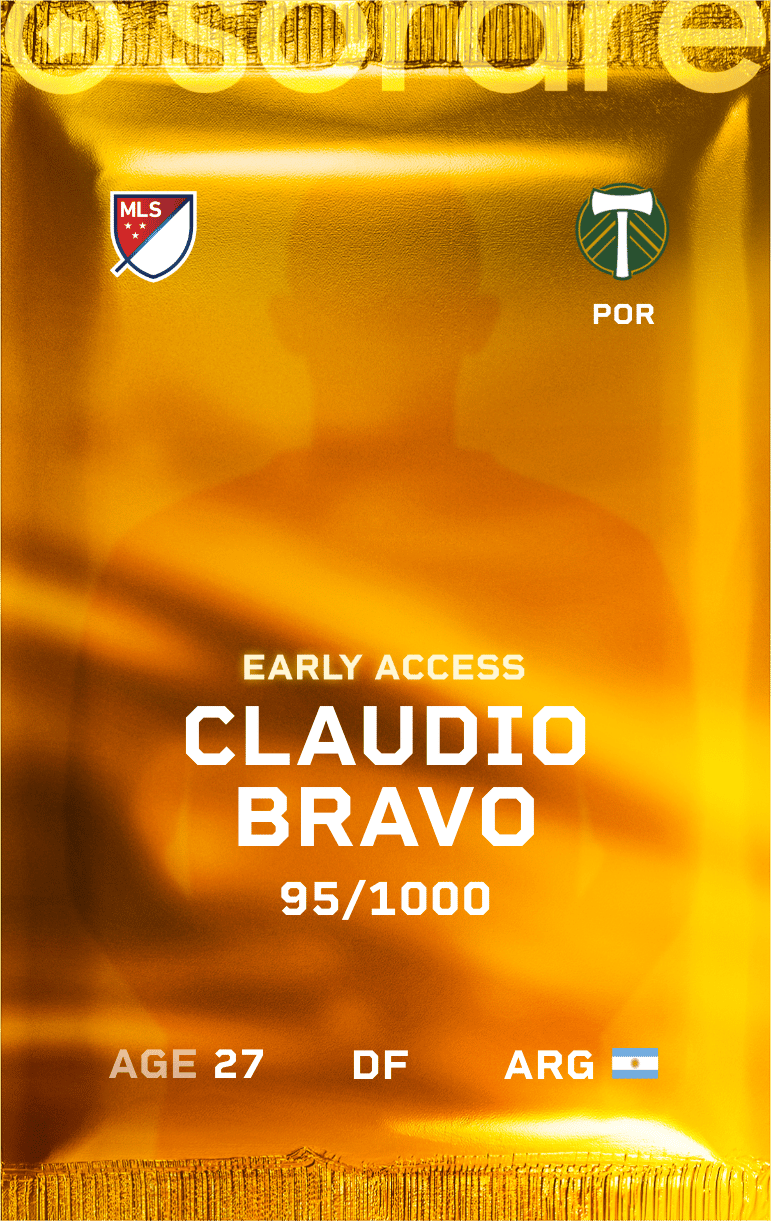 Claudio Bravo 2025-26 • Limited 95/1000