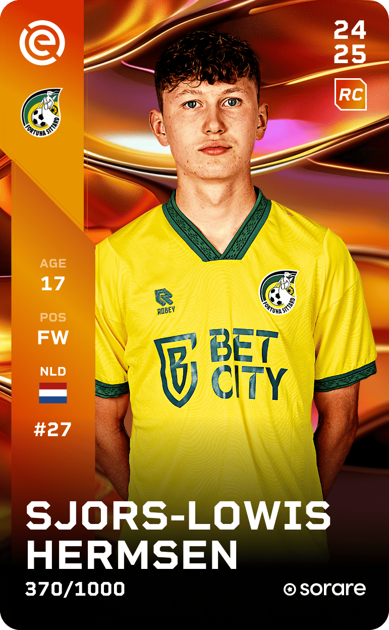 Sjors-Lowis Hermsen 2024-25 • Limited 370/1000