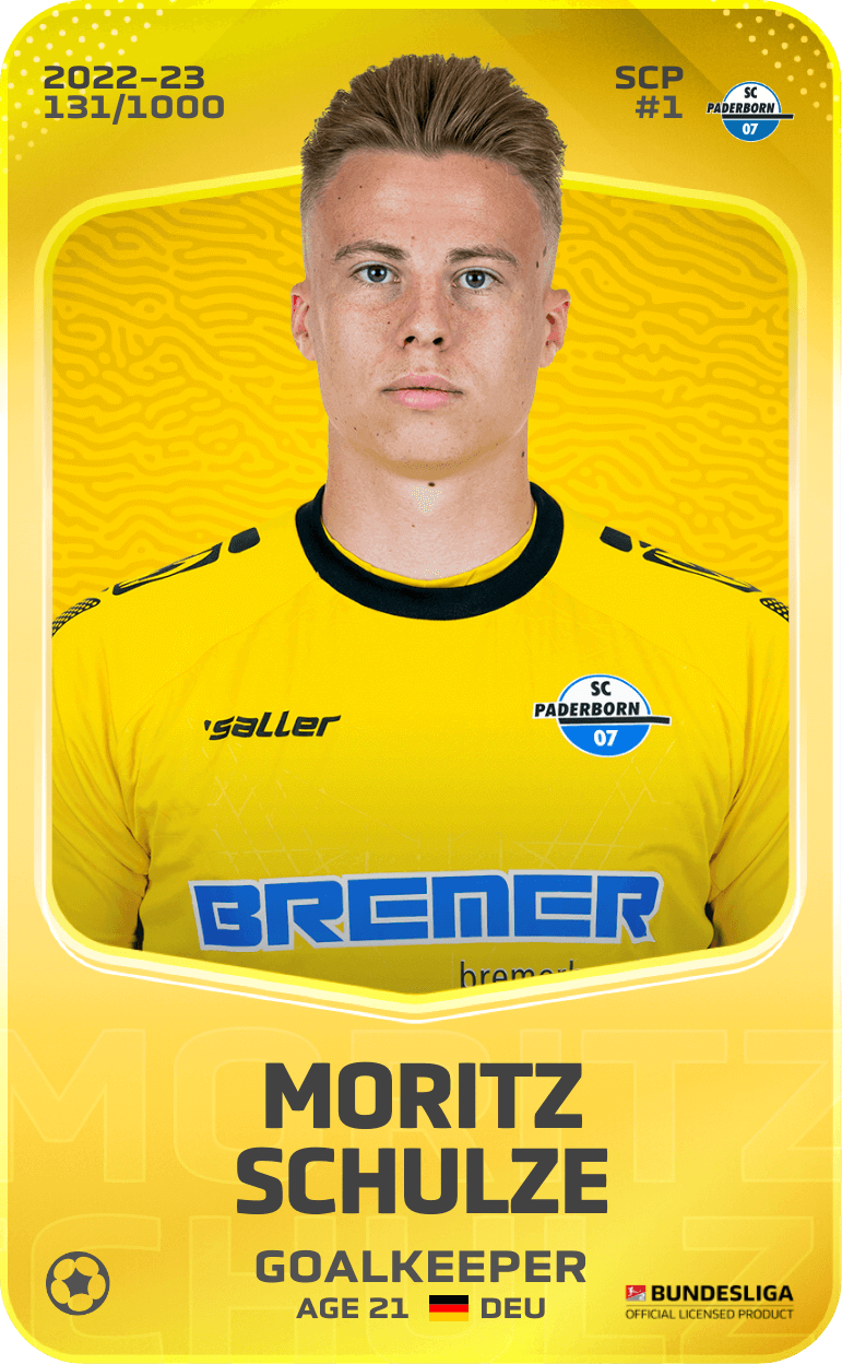 Moritz Schulze 2022-23 • Limited 131/1000