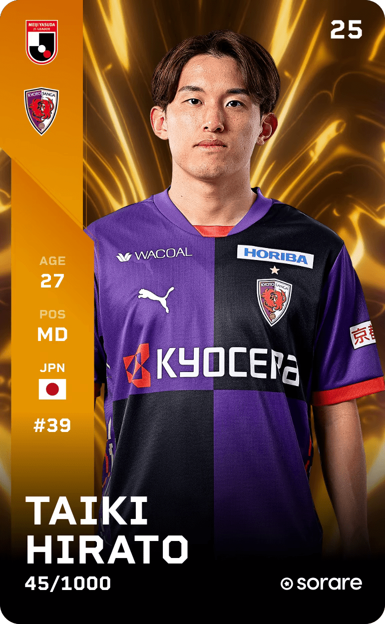 Taiki Hirato 2025-26 • Limited 45/1000