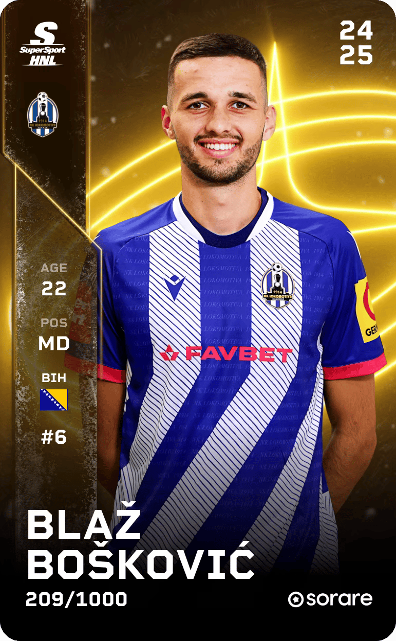 Blaž Bošković 2024-25 • Limited 209/1000