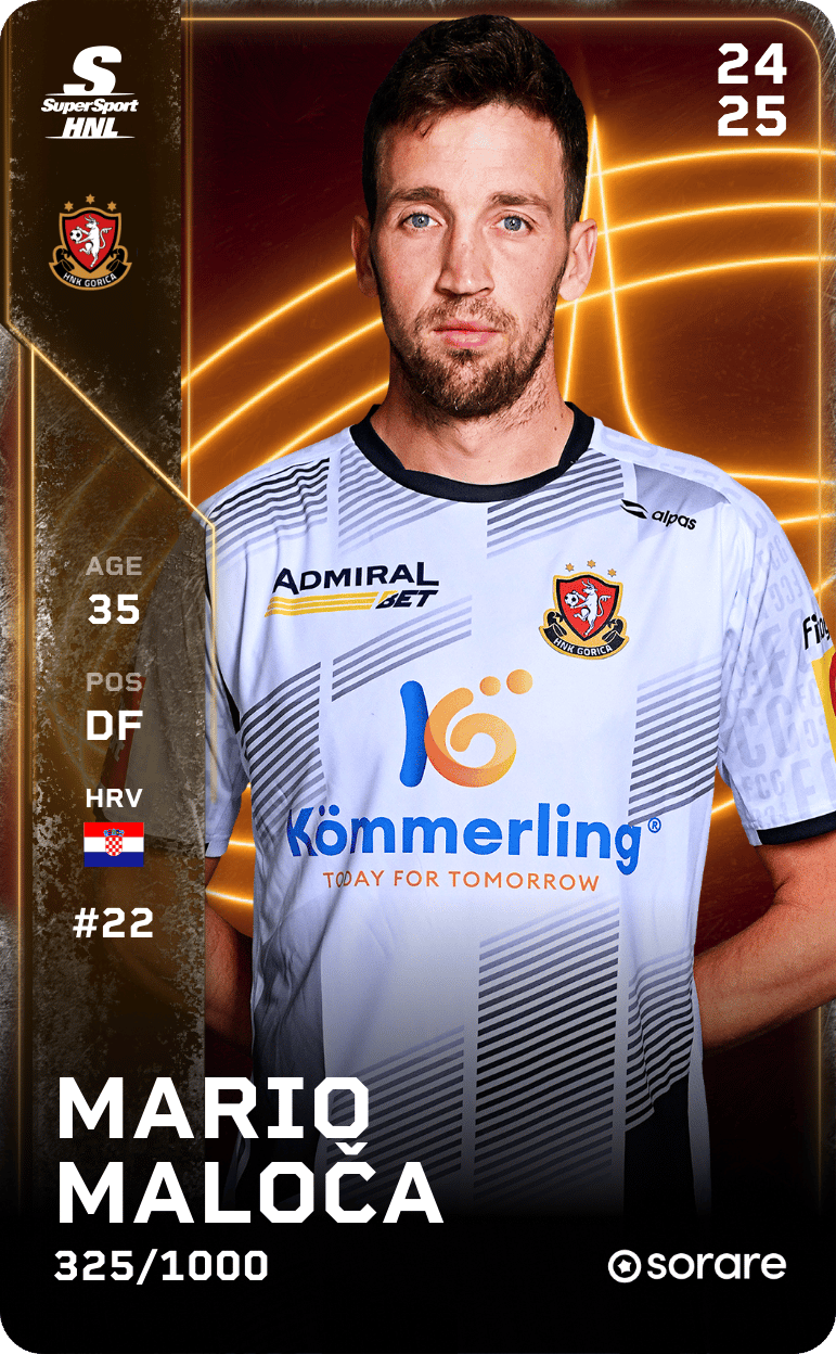 Mario Maloča 2024-25 • Limited 325/1000