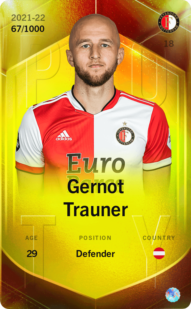 Gernot Trauner 2021-22 • Limited 67/1000