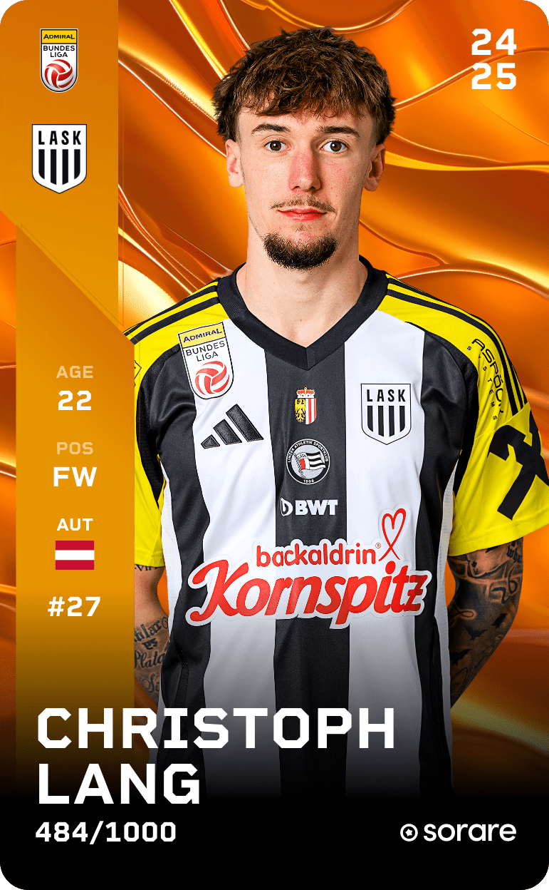 Christoph Lang 2024-25 • Limited 484/1000