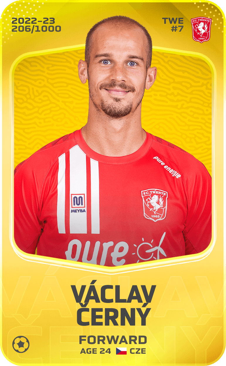 Václav Černý 2022-23 • Limited 206/1000