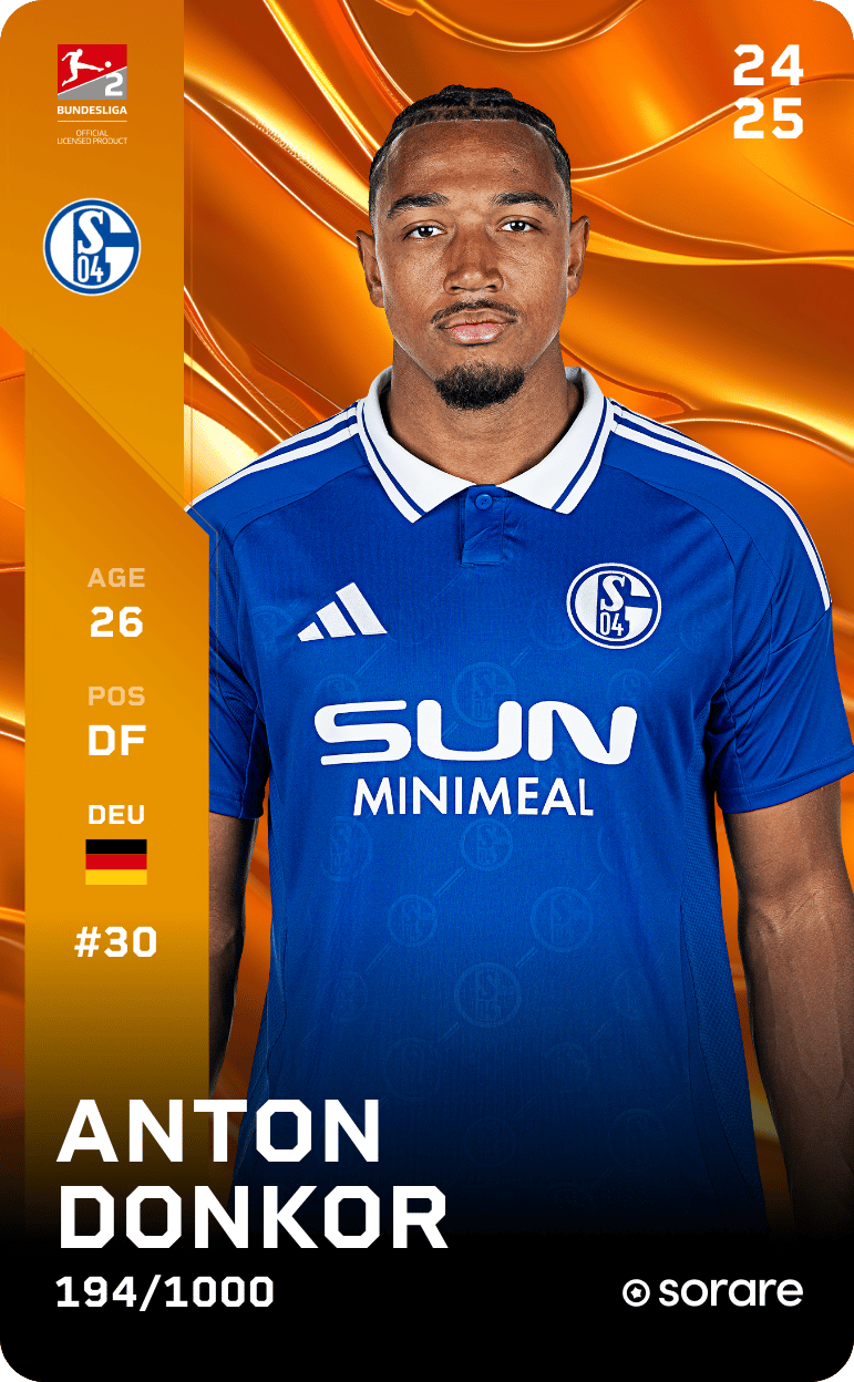 Anton Donkor 2024-25 • Limited 194/1000