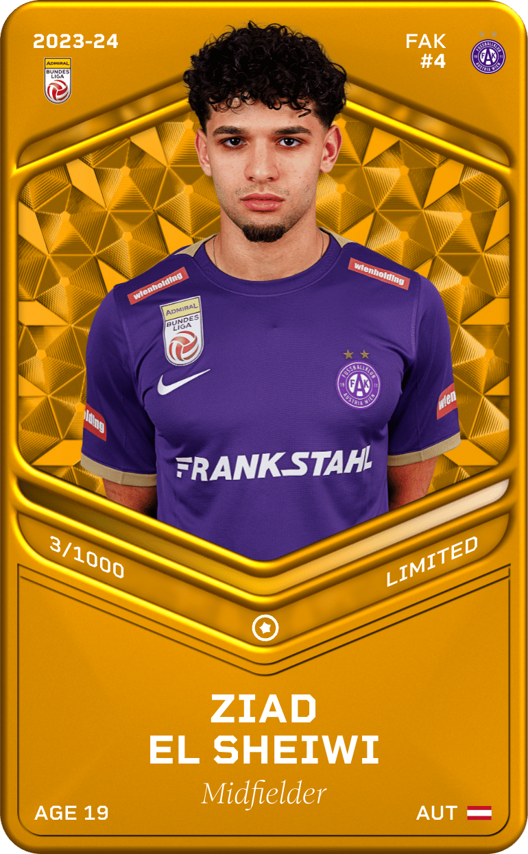 Ziad El Sheiwi 2023-24 • Limited 3/1000
