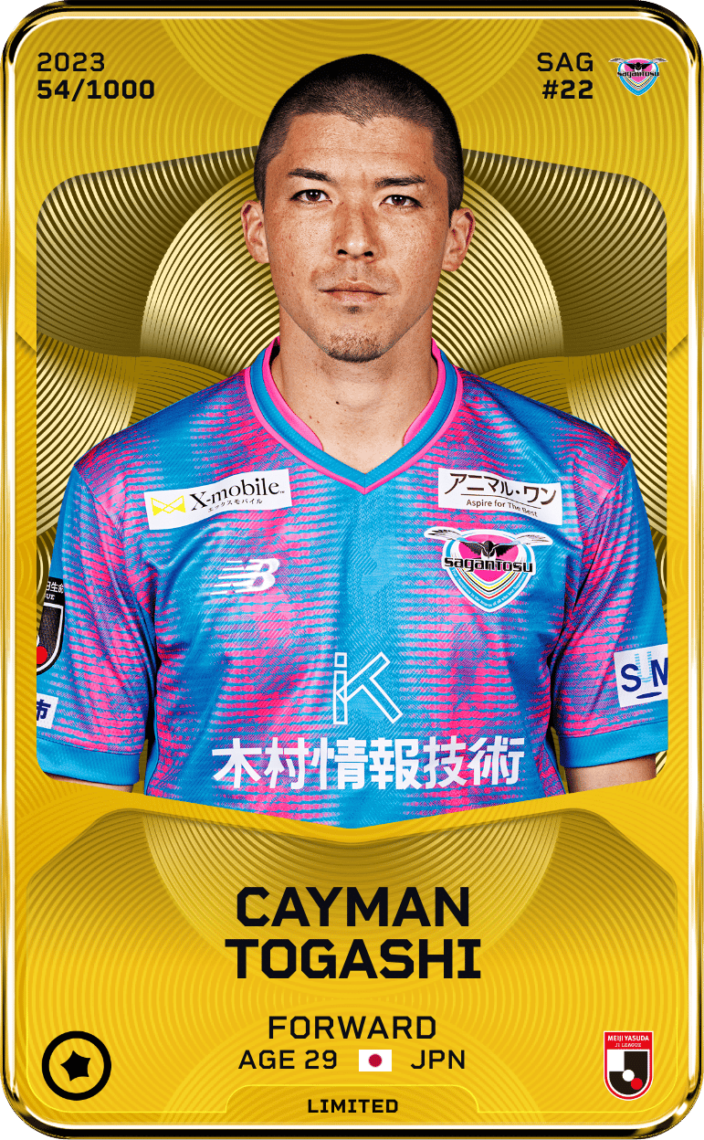 Cayman Togashi 2023-24 • Limited 54/1000