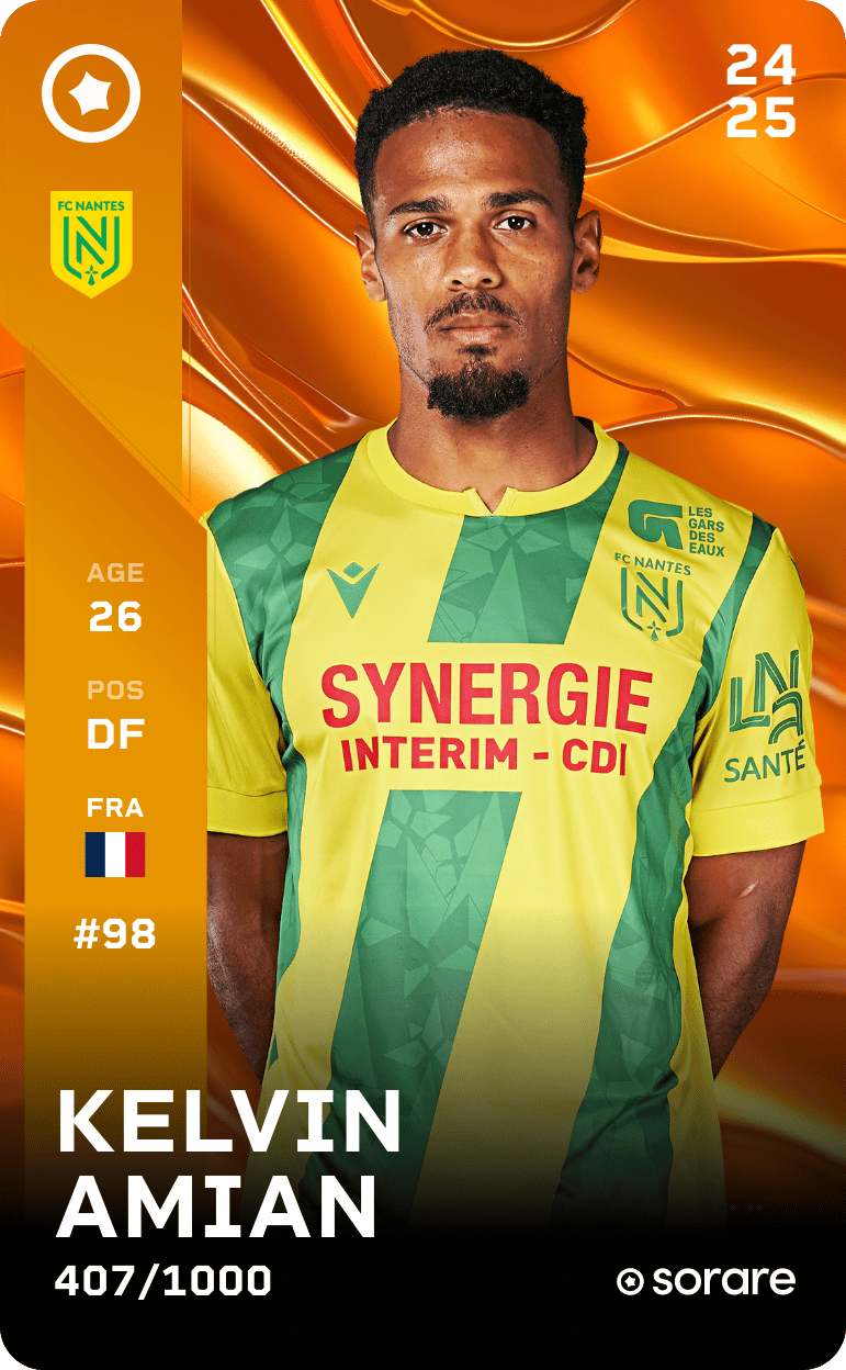 Kelvin Amian 2024-25 • Limited 407/1000
