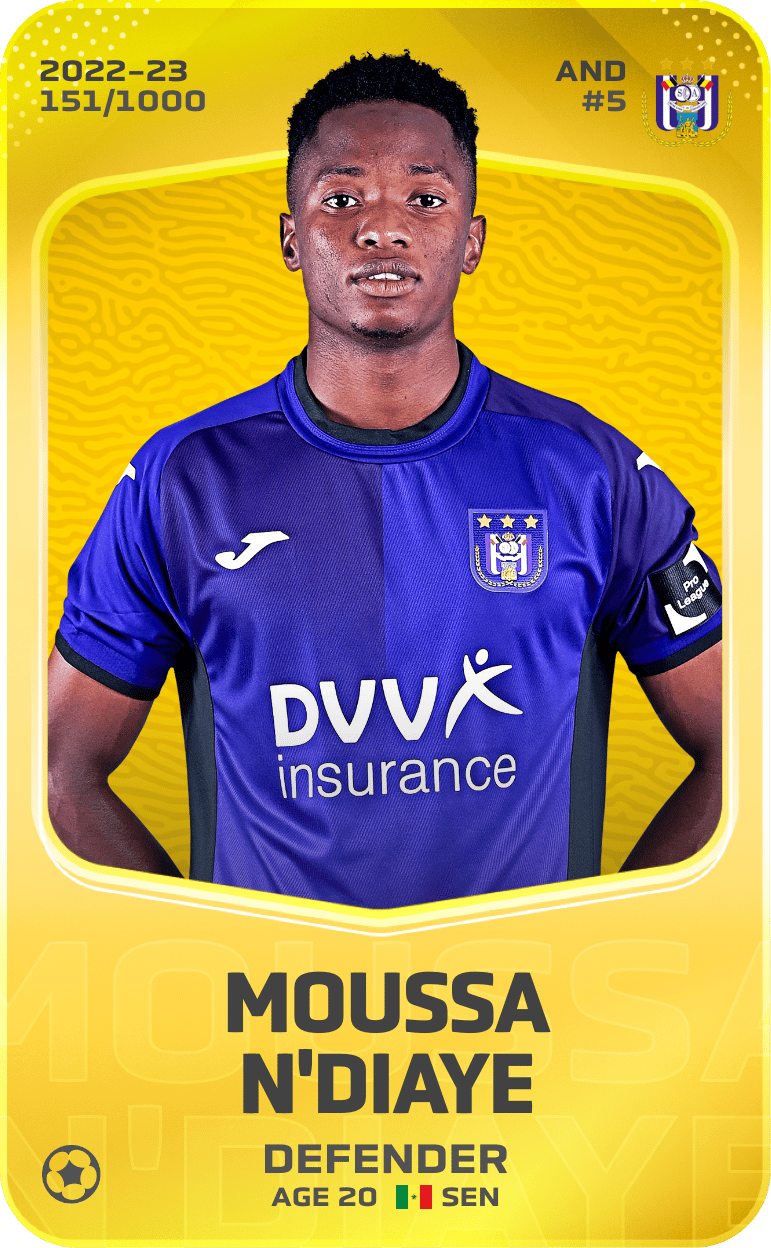 Moussa N'Diaye 2022-23 • Limited 151/1000