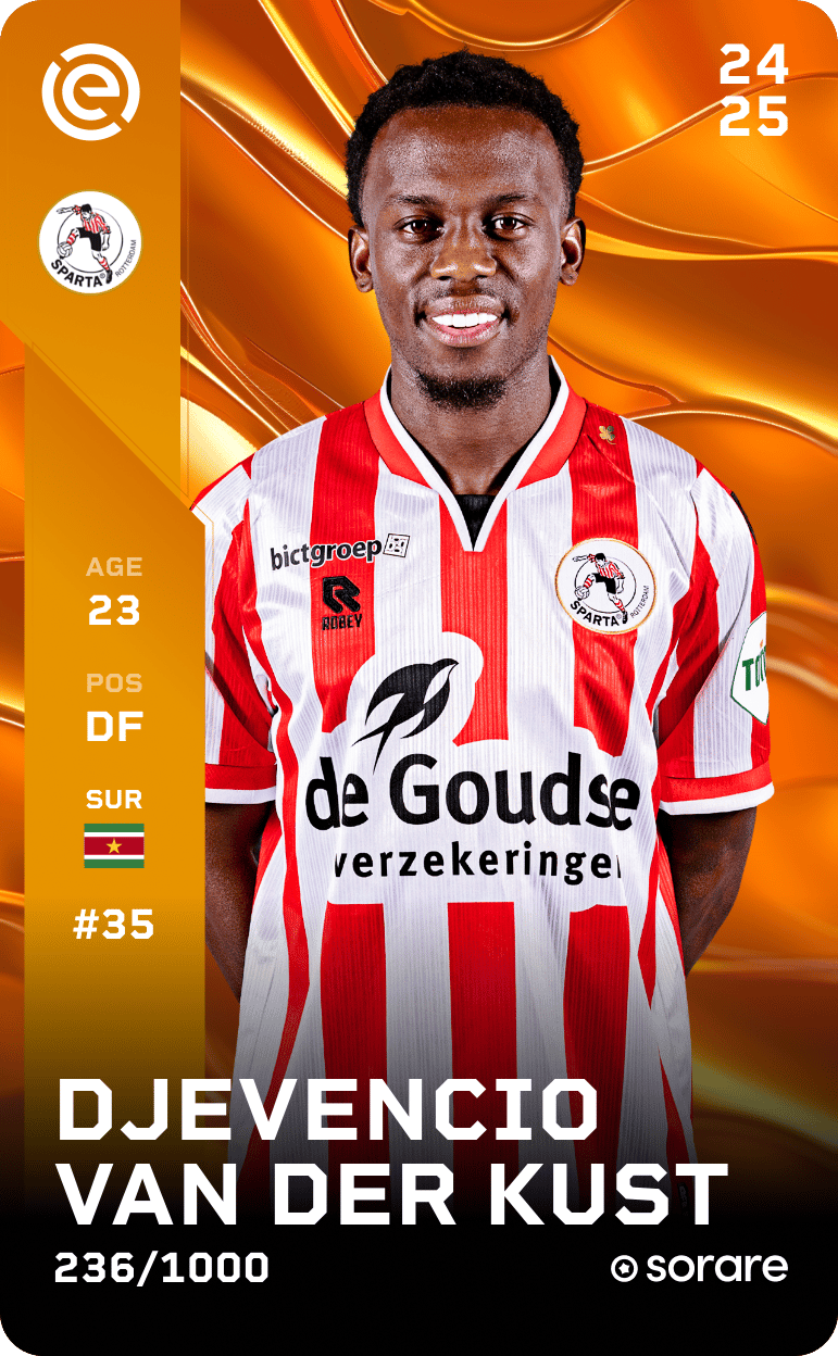 Djevencio van der Kust 2024-25 • Limited 236/1000