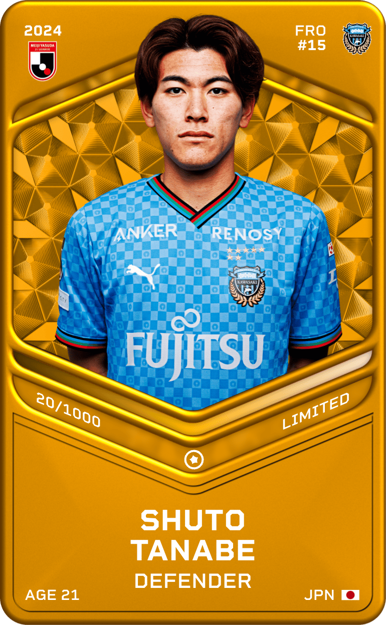 Shuto Tanabe 2024-25 • Limited 20/1000