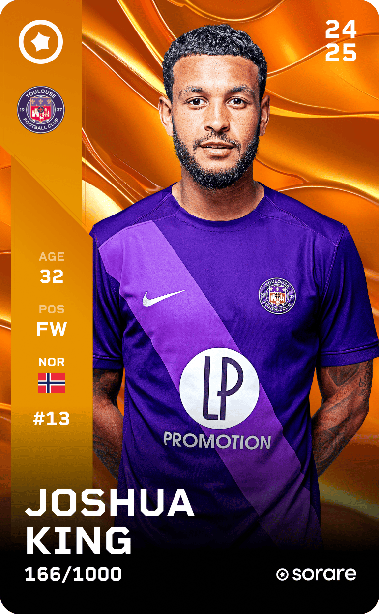 Joshua King 2024-25 • Limited 166/1000