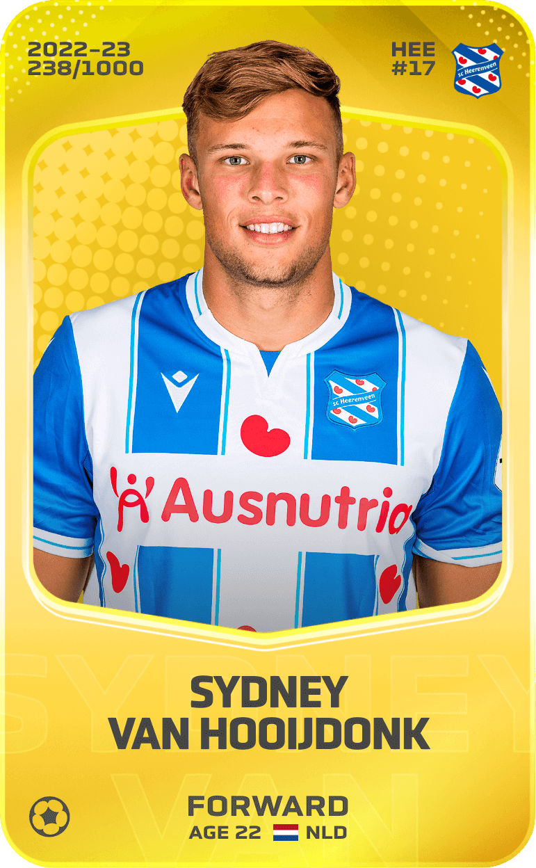 Sydney van Hooijdonk 2022-23 • Limited 238/1000