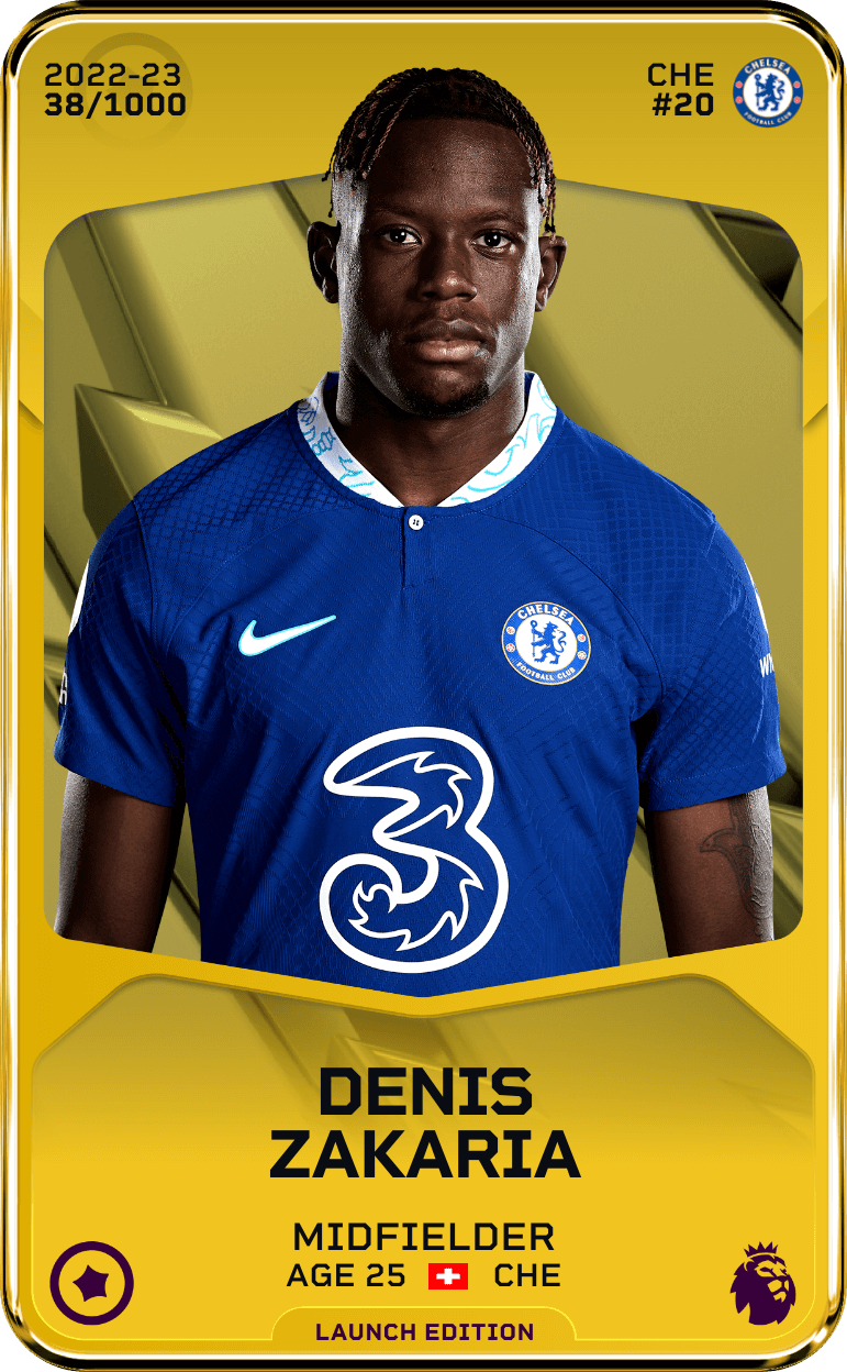 Denis Zakaria 2022-23 • Limited 38/1000