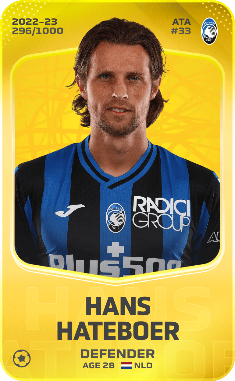 Hans Hateboer 2022-23 • Limited 296/1000