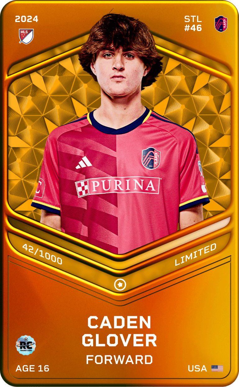 Caden Glover 2024-25 • Limited 42/1000