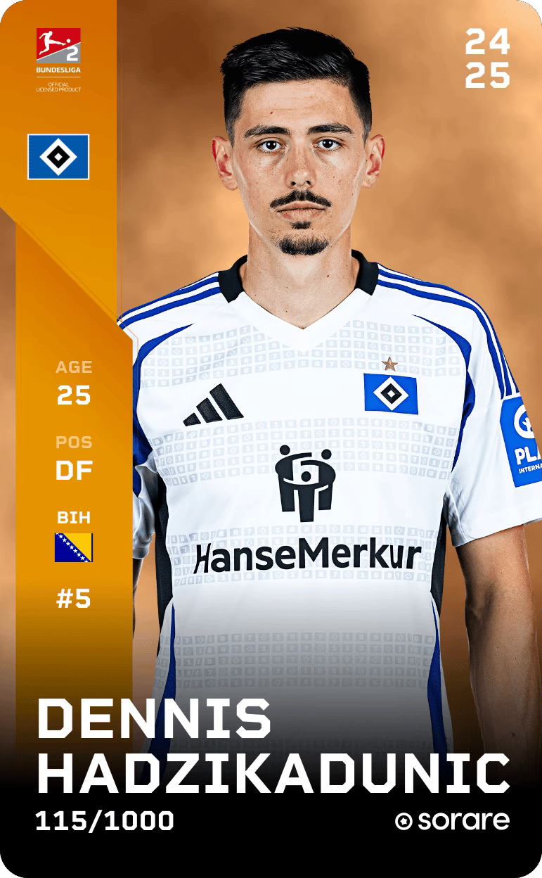 Dennis Hadzikadunic 2024-25 • Limited 115/1000